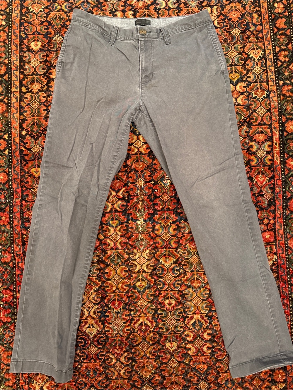 Nordstrom 14th & Union Dark Gray Men's Chinos